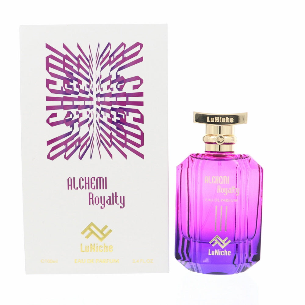 Alchemi Royalty By Luniche Fragrance 3.4 Oz Eau De Parfum Spray For Unisex - Box