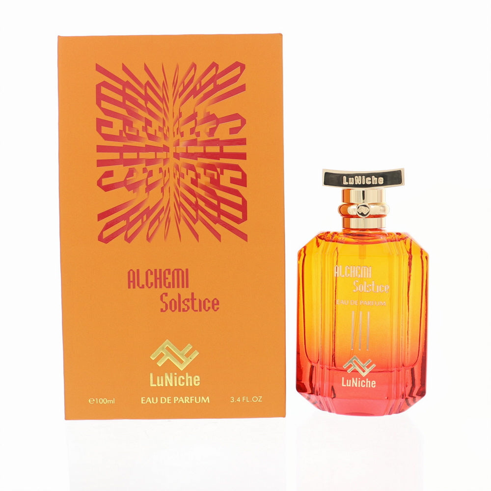 Alchemi Solstice By Luniche Fragrance 3.4 Oz Eau De Parfum Spray For Unisex - Box