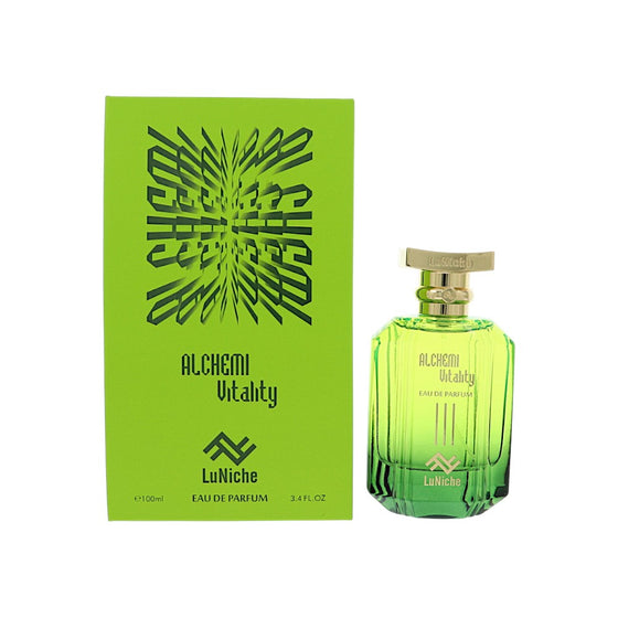 Alchemi Vitality by Luniche 3.4 Oz Eau De Parfum Spray In Box for Unisex