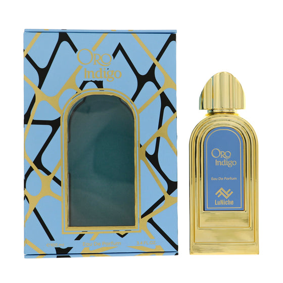 Oro Indigo by Luniche 3.4 Oz Eau De Parfum Spray In Box for Unisex