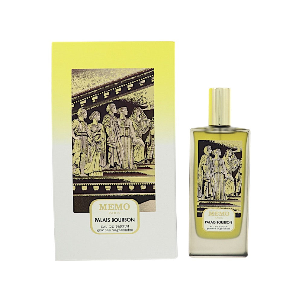 Graines Vagabondes Palais Bourbon by Memo Paris 2.53 Oz Eau De Parfum Spray In Box for Unisex