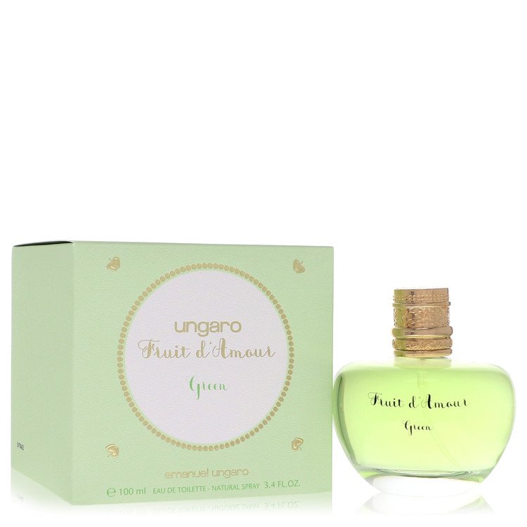 Ungaro Fruit D'amour Green by Ungaro 3.4 Oz Eau De Toilette Spray for Women