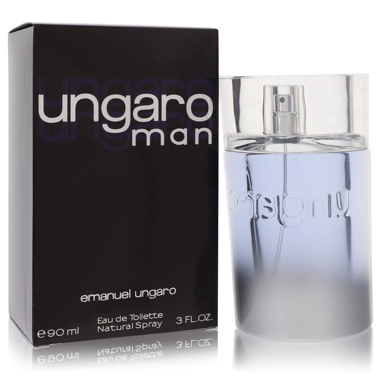 Ungaro Man by Ungaro 3 Oz Eau De Toilette Spray for Men