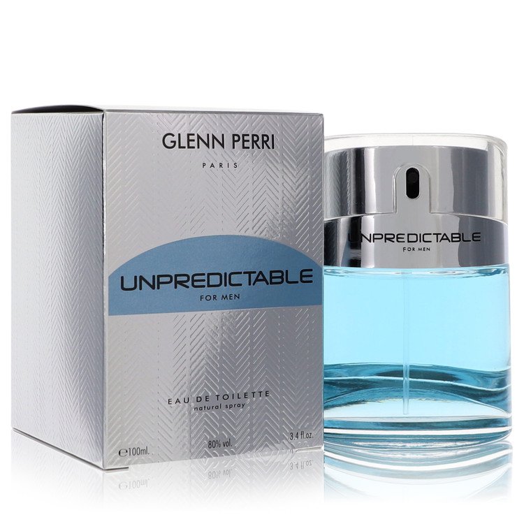 Unpredictable By Glenn Perri Cologne 3.4 Oz Eau De Toilette Spray For Men - Box