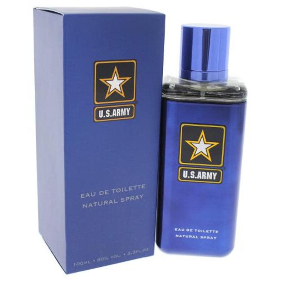 Us Army Blue M 3.4 Oz Eau De Toilette Spray By Us For Men