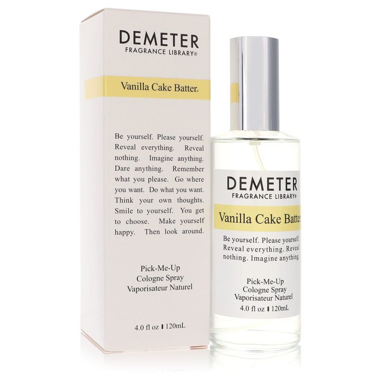 Demeter Vanilla Cake Batter by Demeter 4 Oz Cologne Spray for Women