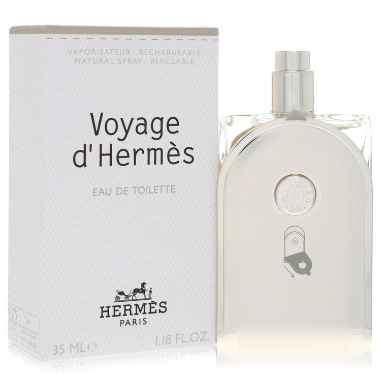Voyage D'hermes by Hermes 1.18 Oz Eau De Toilette Spray Refillable (unisex) for Men