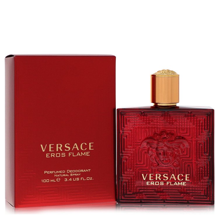 Versace Eros Flame by Versace Deodorant Spray 3.4 oz | Men Collection by AAA Beauty - Premium Men Perfume and Cologne | AAA Beauty