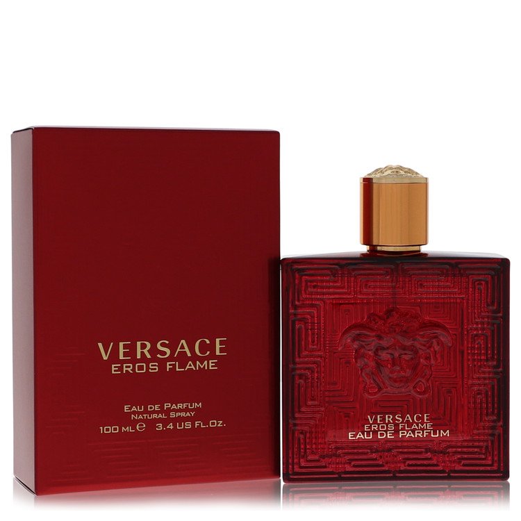 Versace Eros Flame By Versace Cologne 3.4 Oz Eau De Parfum Spray For Men - Box