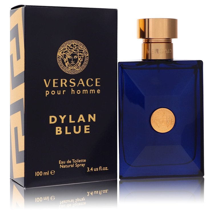 Dylan Blue by Versace 3.4 Oz Eau De Toilette for Men