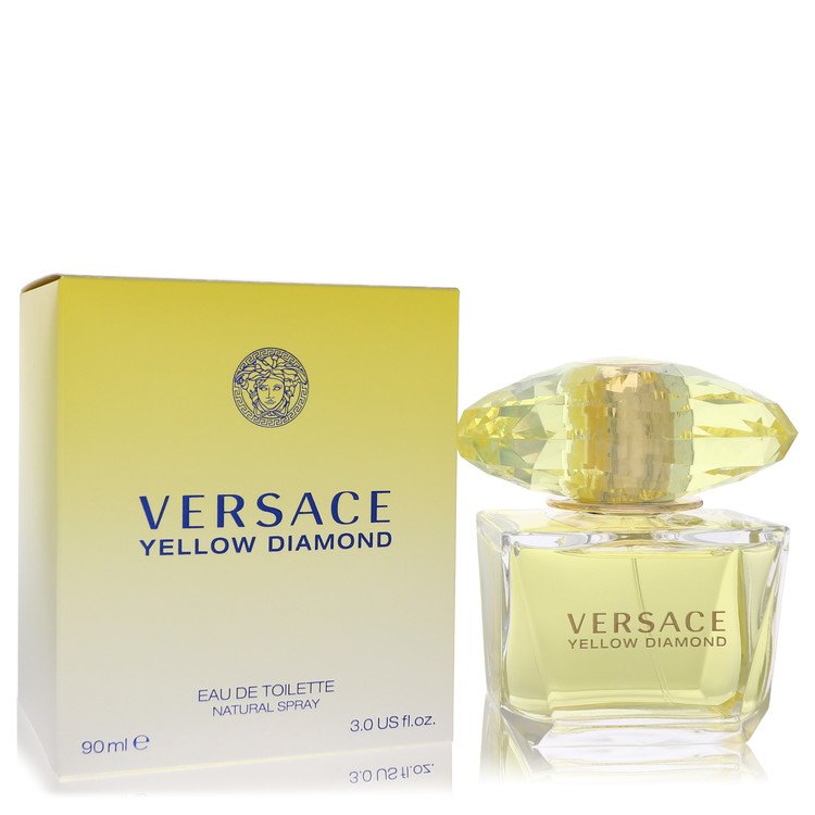 Versace Yellow Diamond by Versace Eau De Toilette Spray 3 oz for Women - Premium Designer Fragrance – Available at AAA Beauty