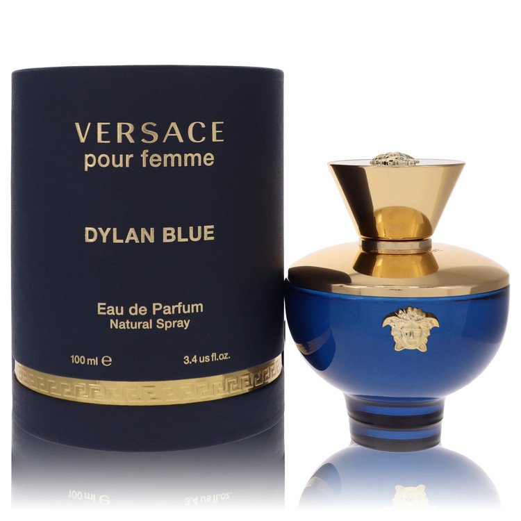 Versace Pour Femme Dylan Blue By Versace Perfume 3.4 Oz Eau De Parfum Spray For Women - Box