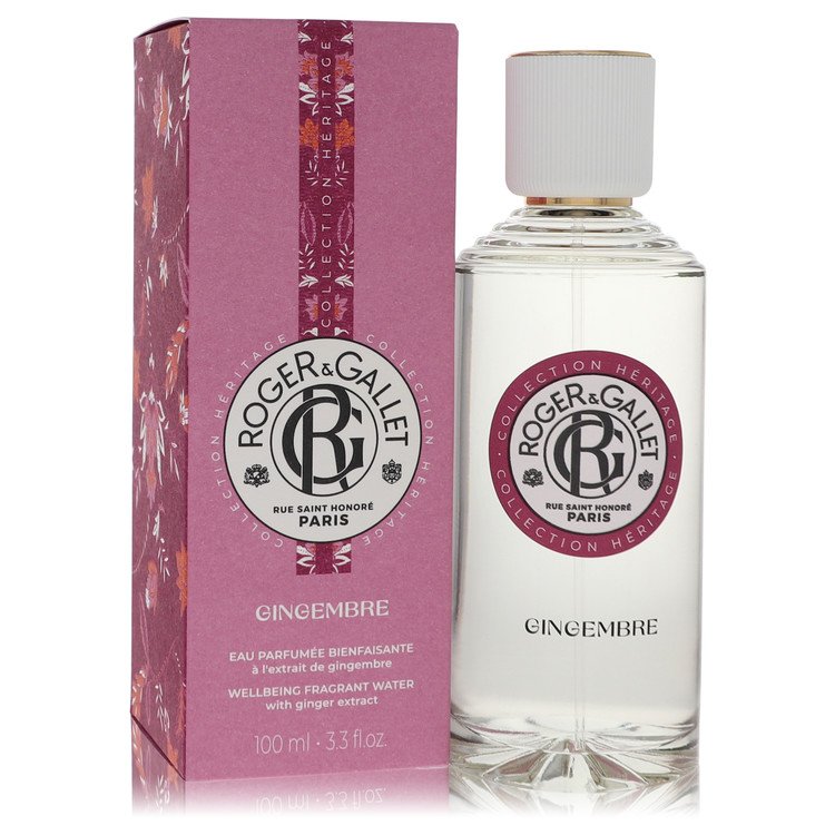 Roger & Gallet Ginger by Roger & Gallet 3.3 Oz Fresh Fragrant Water Spray for Women