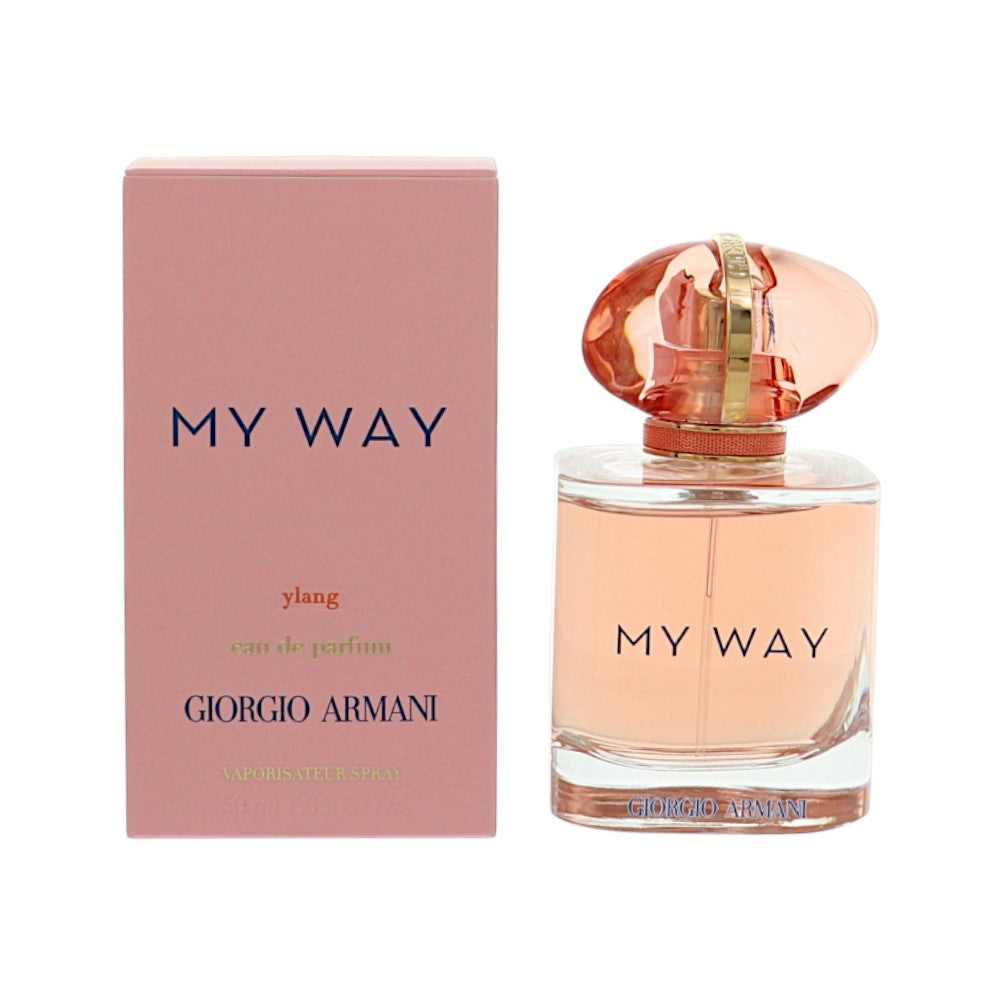 My Way Ylang by Giorgio Armani 1.6 Oz Eau De Parfum Spray In Box for Women