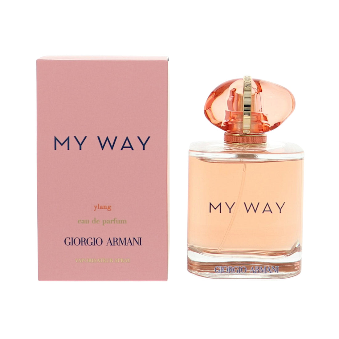 My Way Ylang by Giorgio Armani 3 Oz Eau De Parfum Spray In Box for Women