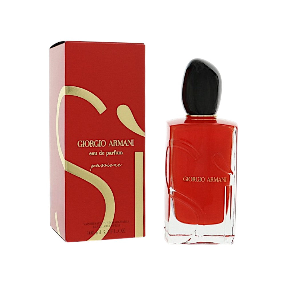 Armani Si Passione by Giorgio Armani 3.4 Oz Eau De Parfum Spray In Box for Women