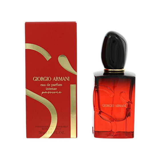 Armani Si Passione Intense by Giorgio Armani 1.6 Oz Eau De Parfum Spray In Box for Women