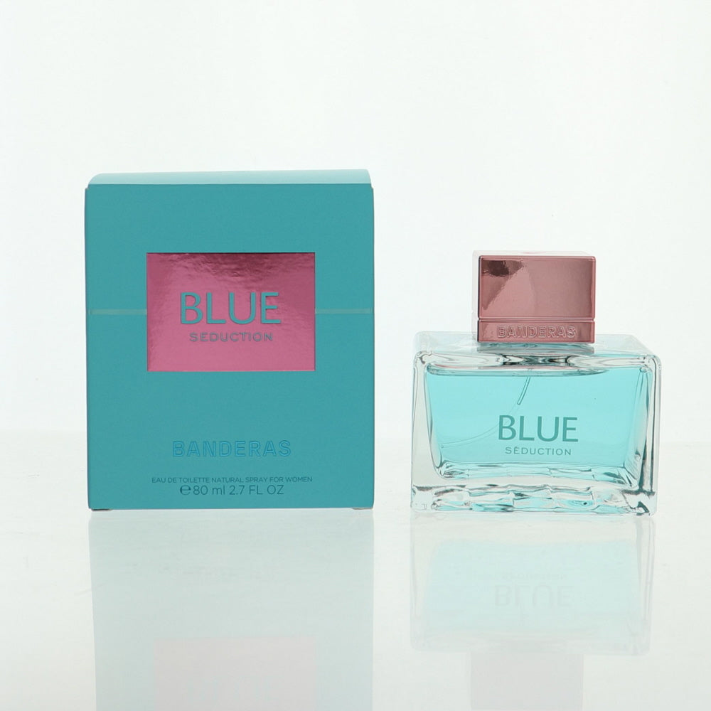 Blue Seduction by Antonio Banderas 2.7 Oz Eau De Toilette for Women