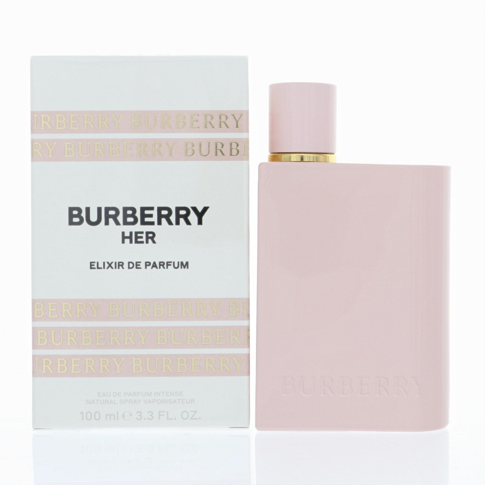 Burberry For Her Elixir By Burberry 3.3 Oz Eau De Parfum Intense Spray For Women In Box