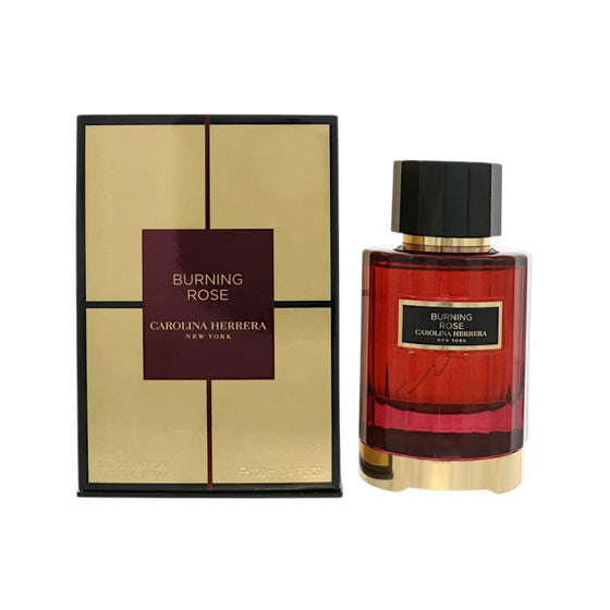 Burning Rose by Carolina Herrera 3.4 Oz Eau De Parfum Spray In Box for Women