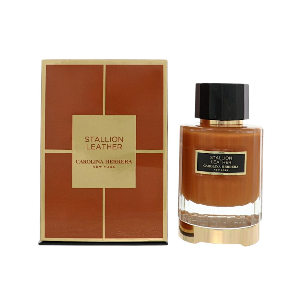 Stallion Leather by Carolina Herrera 3.4 Oz Eau De Parfum Spray In Box for Women