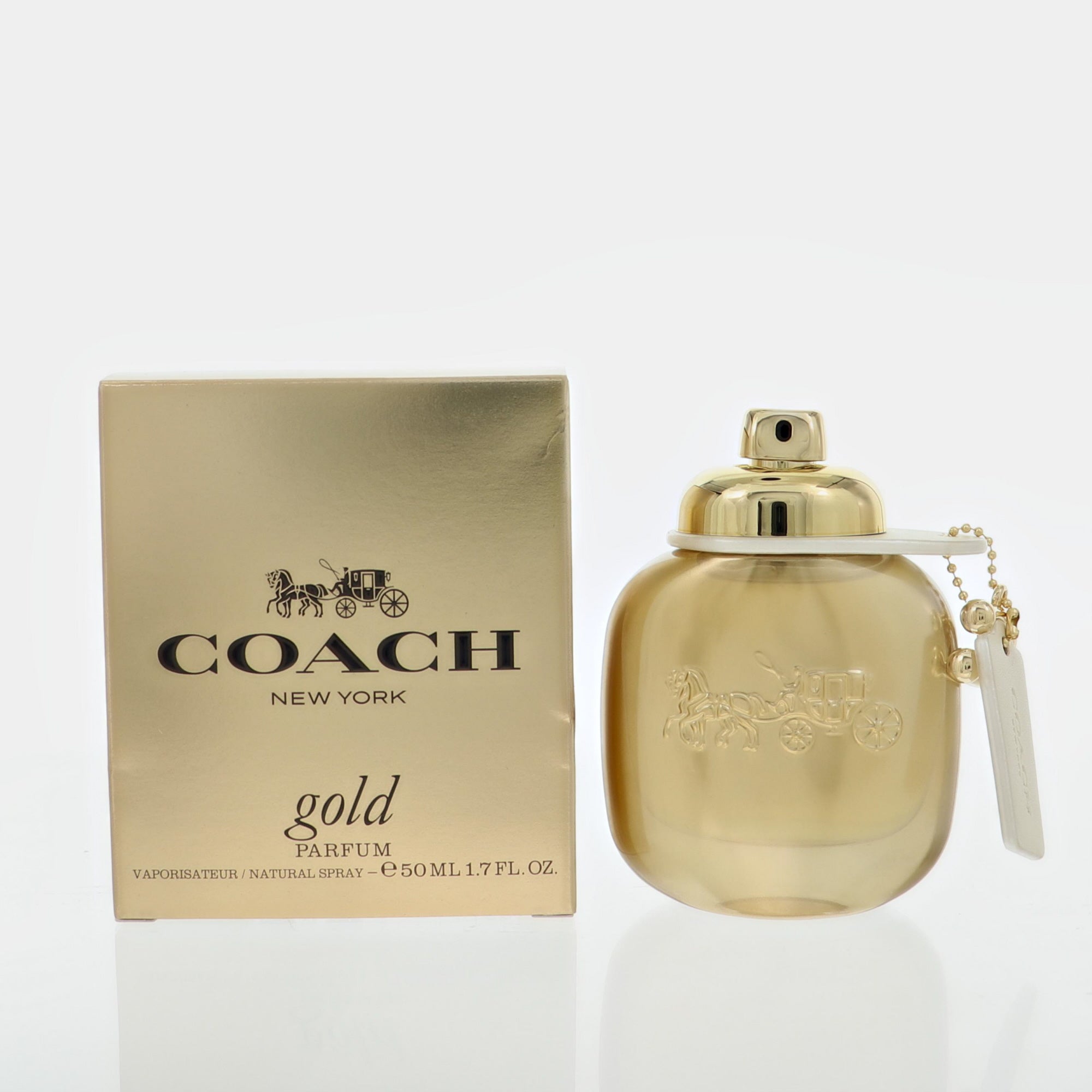 Coach Nyc Gold By Coach Perfume 1.7 Oz Parfum Spray For Women - Box