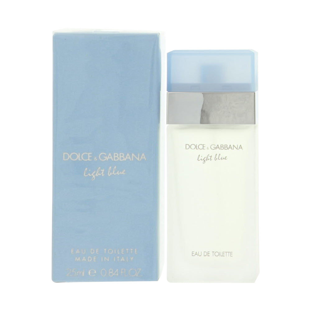 D & G Light Blue By Dolce & Gabbana Perfume 0.84 Oz Eau De Toilette Spray For Women - Box