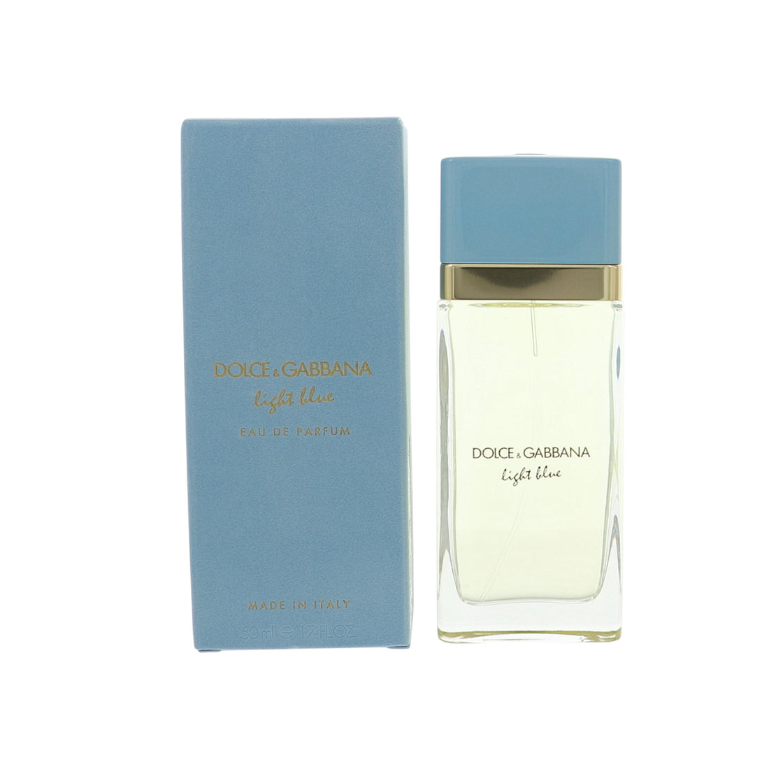 D&G Light Blue by Dolce & Gabbana 1.7 Oz Eau De Parfum Spray In Box for Women