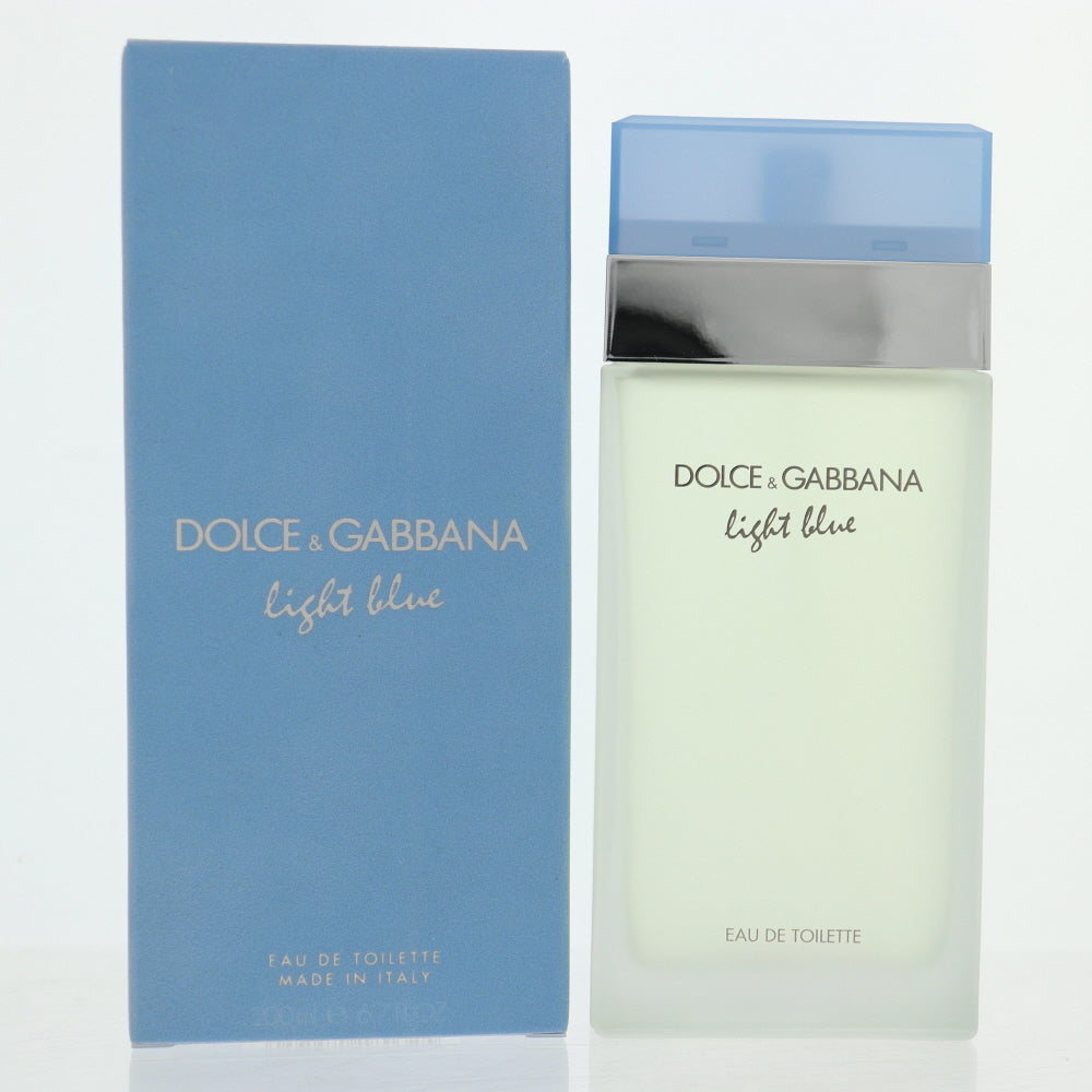 D & G Light Blue By Dolce & Gabbana Perfume 6.7 Oz Eau De Toilette Spray For Women - Box