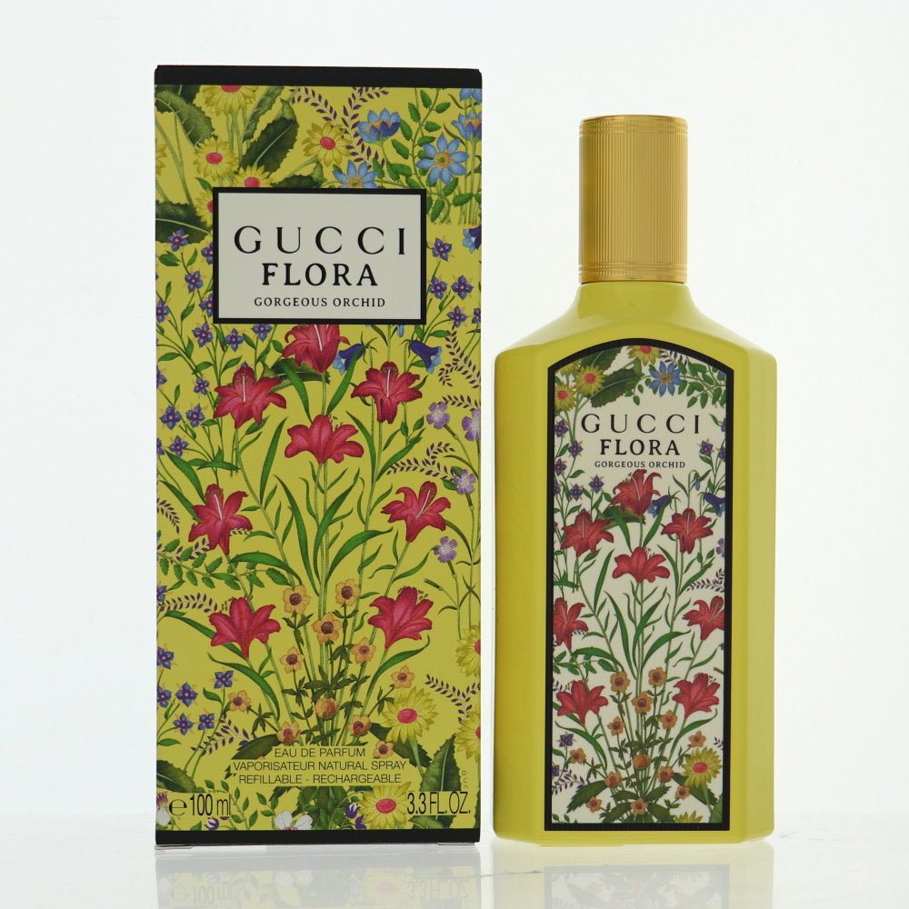 Gucci Flora Gorgeous Orchid By Gucci 3.3 Oz Eau De Parfum Spray For Women In Box