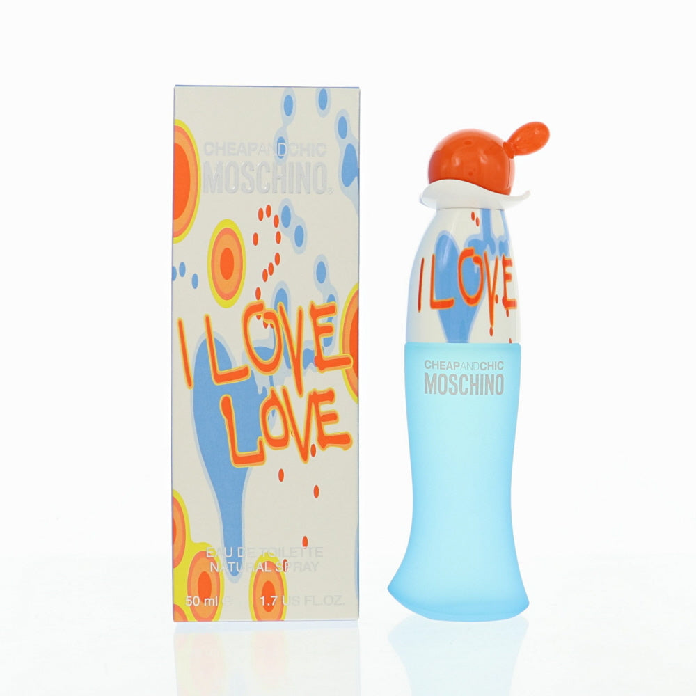 I Love Love 1.7 by Moschino 1.7 Oz Eau De Toilette Spray for Women