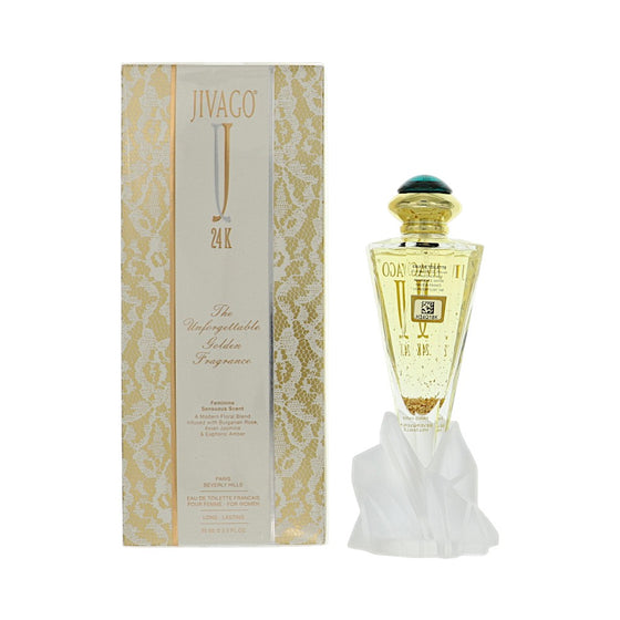 24k by Jivago 2.5 Oz Eau De Toilette Spray In Box for Women