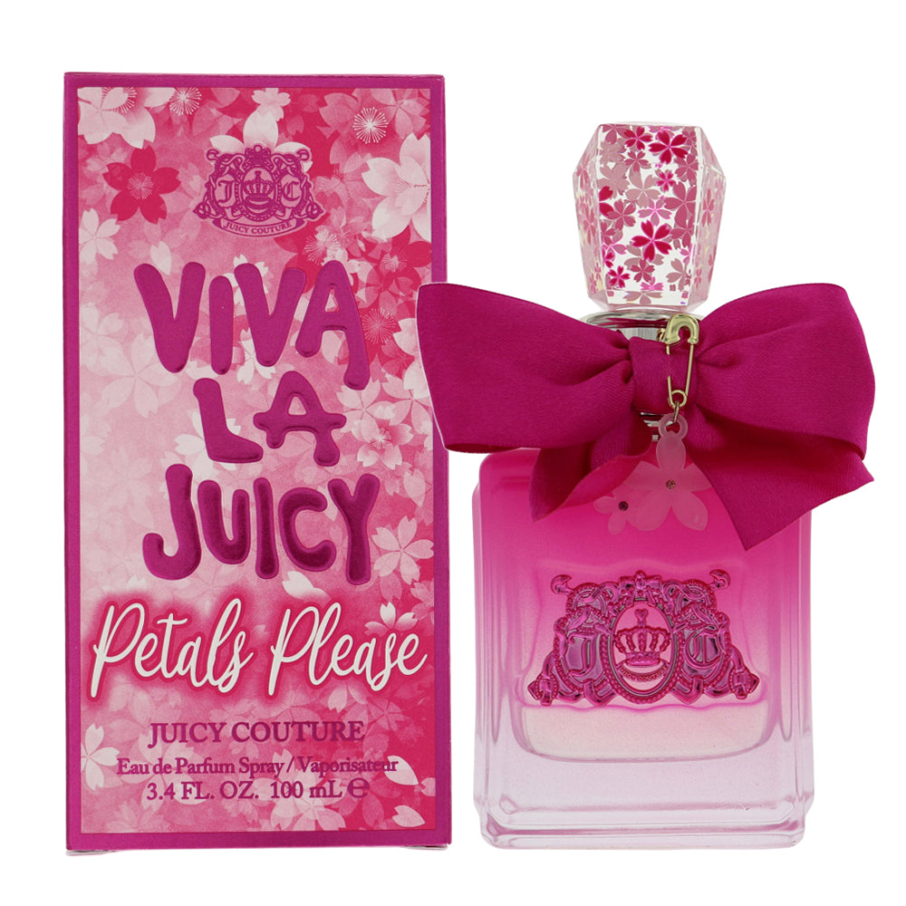 Viva La Juicy Petals Please By Juicy Couture Perfume 3.4 Oz Eau De Parfum Spray For Women - Box