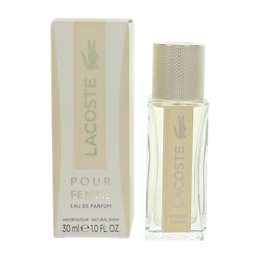 Lacoste Pour Femme by Lacoste 1 Oz Eau De Parfum Spray In Box for Women