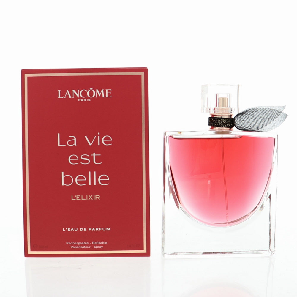 La Vie Est Belle L'Elixir By Lancome Perfume 3.4 Oz Eau De Parfum Spray For Women - Box