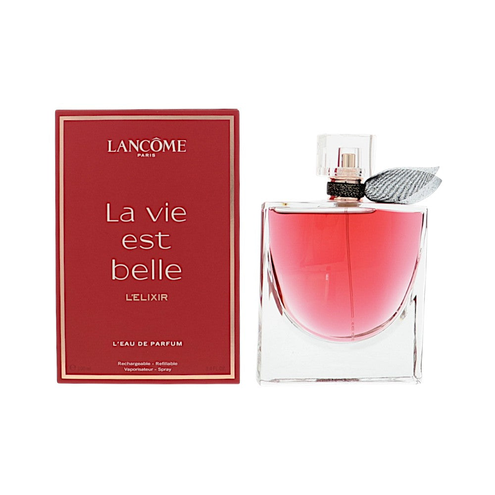 La Vie Est Belle L'elixir by Lancome 3.4 Oz Eau De Parfum Spray In Box for Women