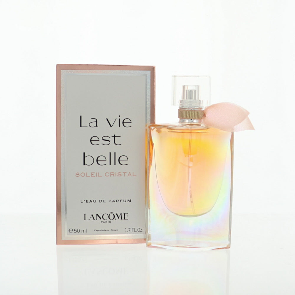 La Vie Est Belle Soleil Cristal by Lancome 1.7 Oz Eau De Parfum Spray In Box for Women