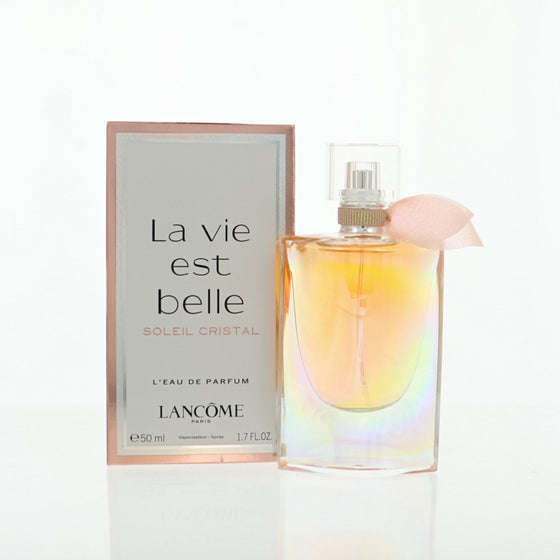 La Vie Est Belle Soleil Cristal by Lancome 1.7 Oz Eau De Parfum Spray In Box for Women