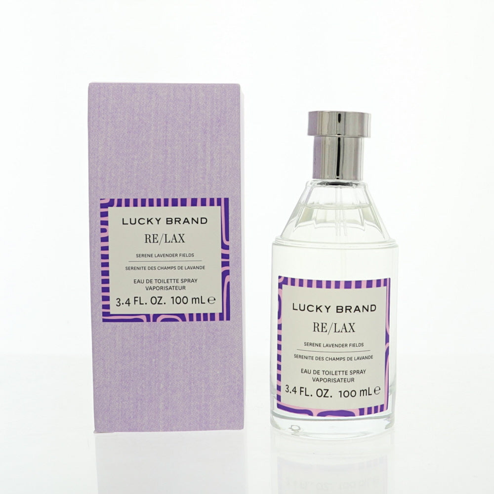 Re/Lax By Lucky Brand Perfume 3.4 Oz Eau De Toilette Spray For Women - Box