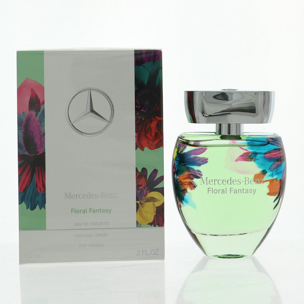 Mercedes Benz Floral Fantasy By Mercedes Benz Perfume 3.0 Oz Eau De Toilette Spray For Women - Box