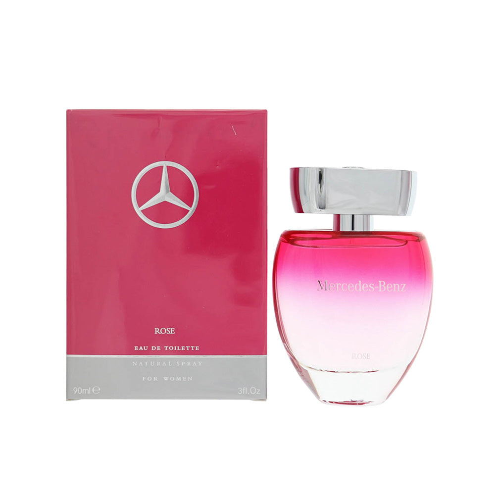 Mercedes Benz Rose By Mercedes Benz Perfume 3.0 Oz Eau De Toilette Spray For Women - Box