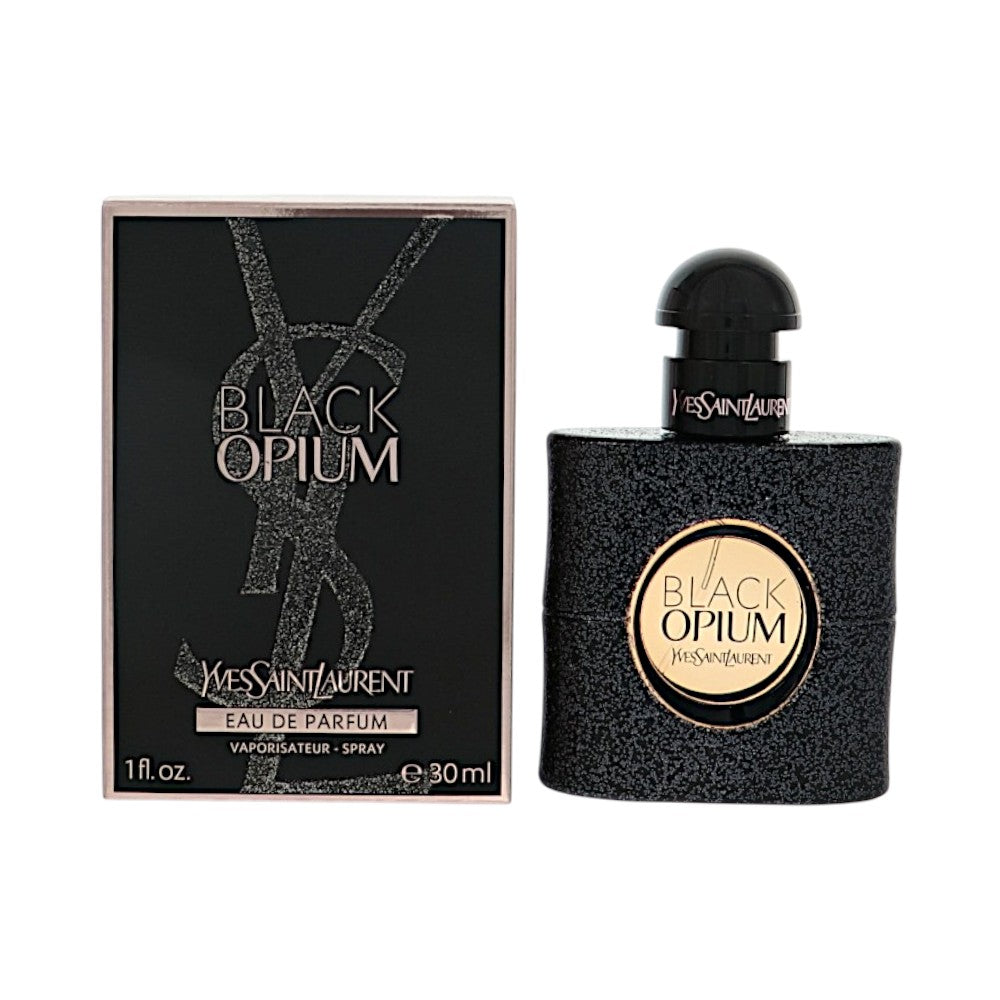 Black Opium by Yves Saint Laurent 1 Oz Eau De Parfum Spray In Box for Women