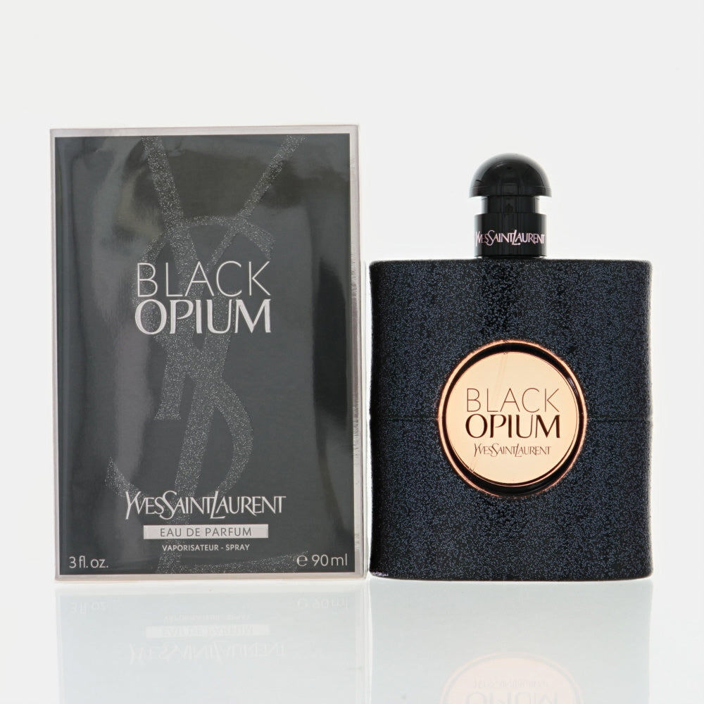 Black Opium By Yves Saint Laurent 3.0 Oz Eau De Parfum Spray For Women In Box