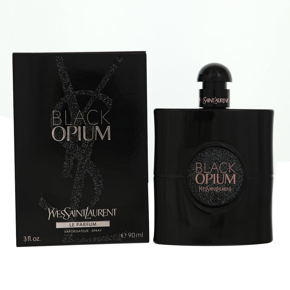 Opium Black Le Parfum By Yves Saint Laurent 3.0 Oz Eau De Parfum Spray For Women In Box