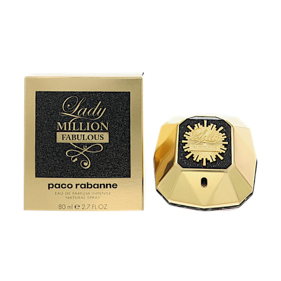 Lady Million Fabulous Intense by Paco Rabanne 2.7 Oz Eau De Parfum for Women