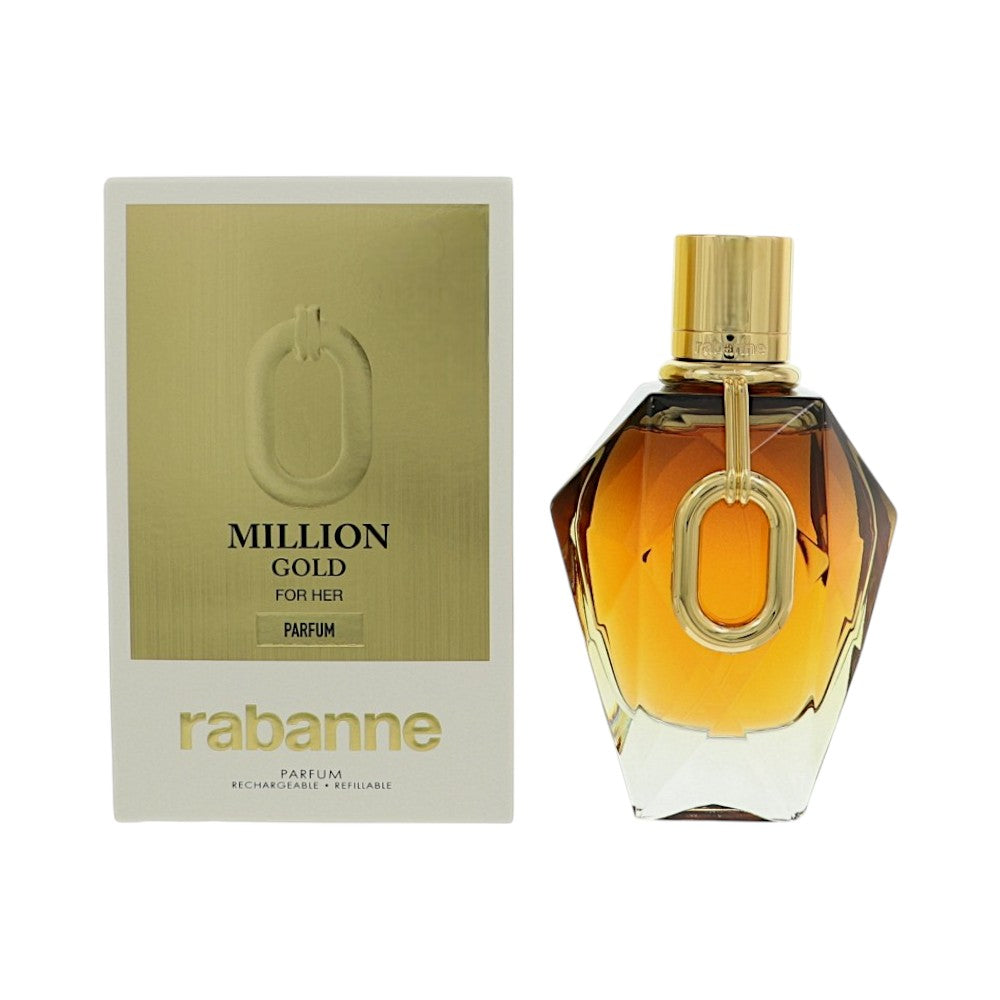 Million Gold For Her by Paco Rabanne 3 Oz Parfum for Women