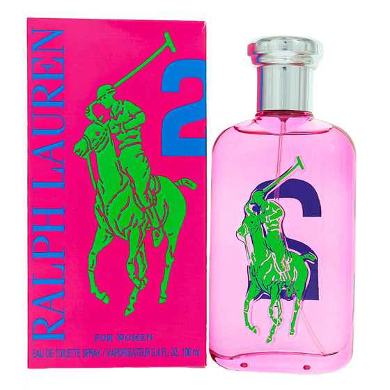 Polo Big Pony #2 by Ralph Lauren 3.4 Oz Eau De Toilette Spray In Box for Women