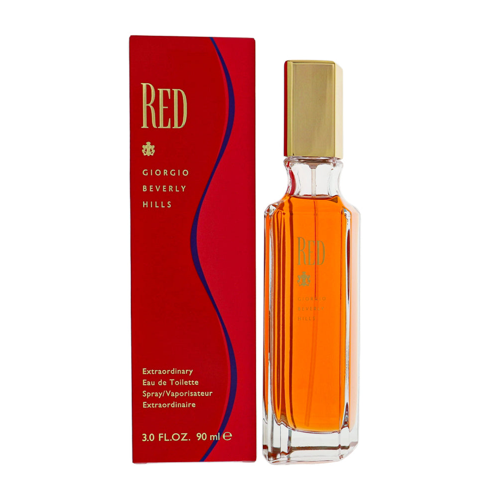 Red by Giorgio Beverly Hills 3 Oz Eau De Toilette for Women