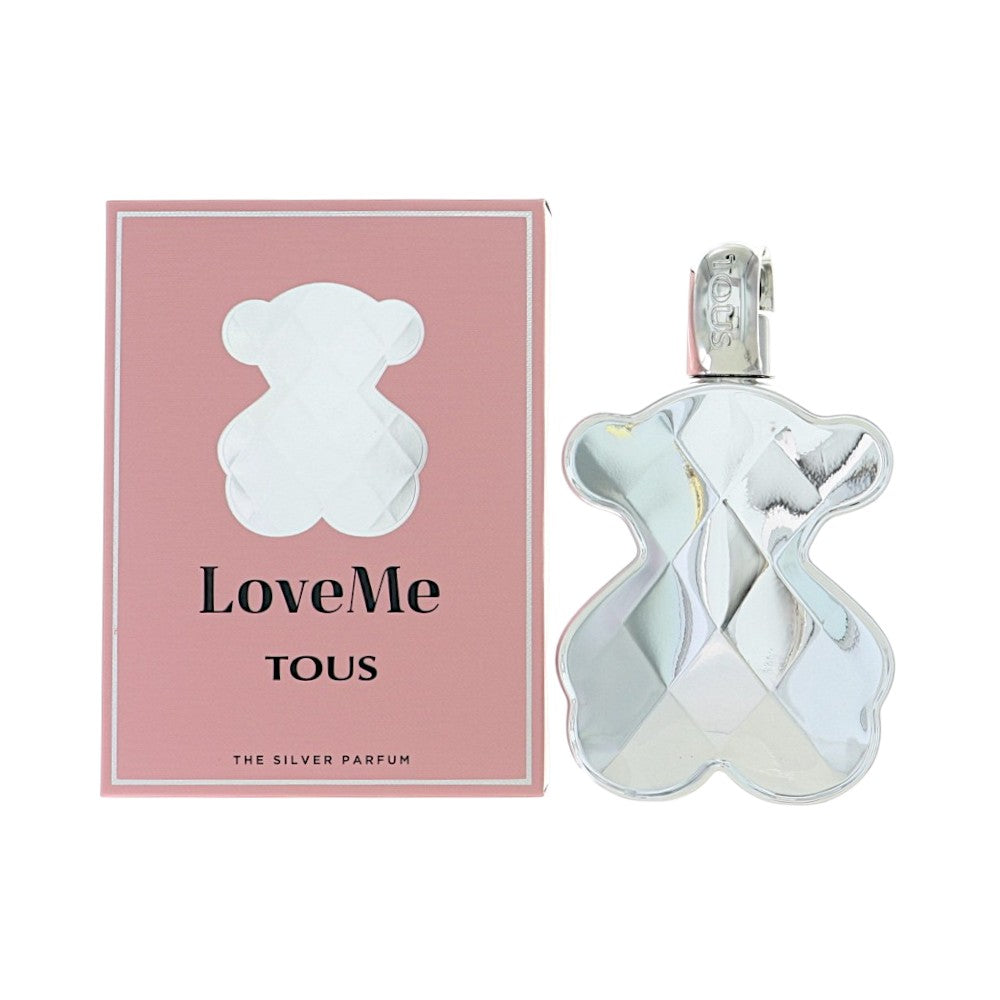 Love Me Silver by Tous 3 Oz Eau De Parfum Spray In Box for Women