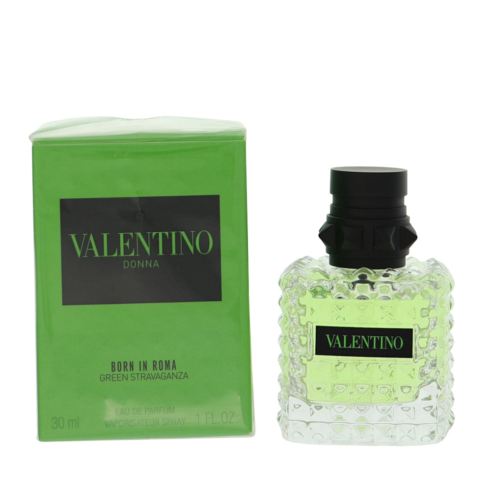 Born In Roma Green Stravaganza By Valentino Perfume 1.0 Oz Eau De Parfum Spray For Women - Box
